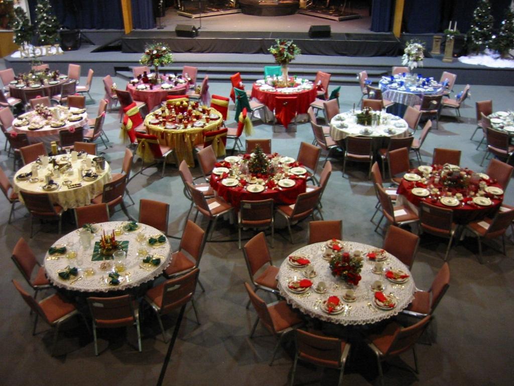 There were about 20 tables this year