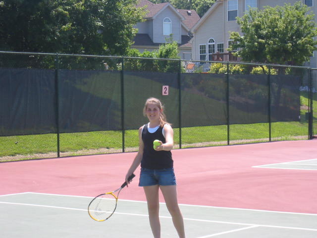 Hey, I always serve from mid-court