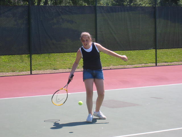 I can look at the camera and still hit the ball