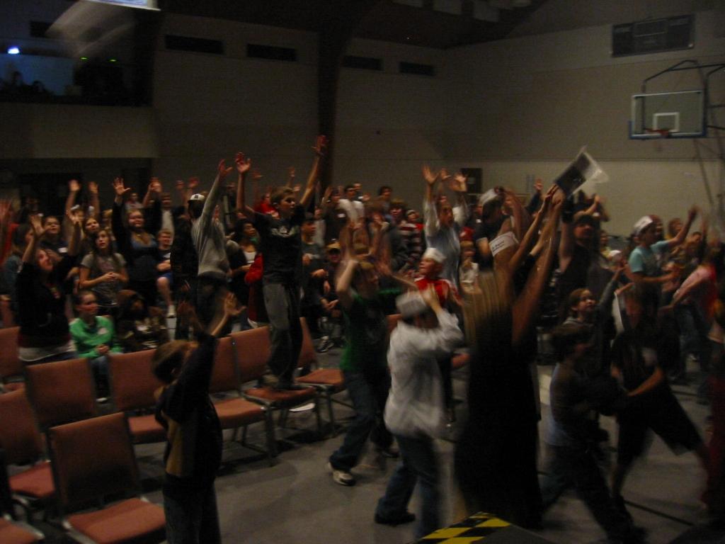 ...and the fans go wild